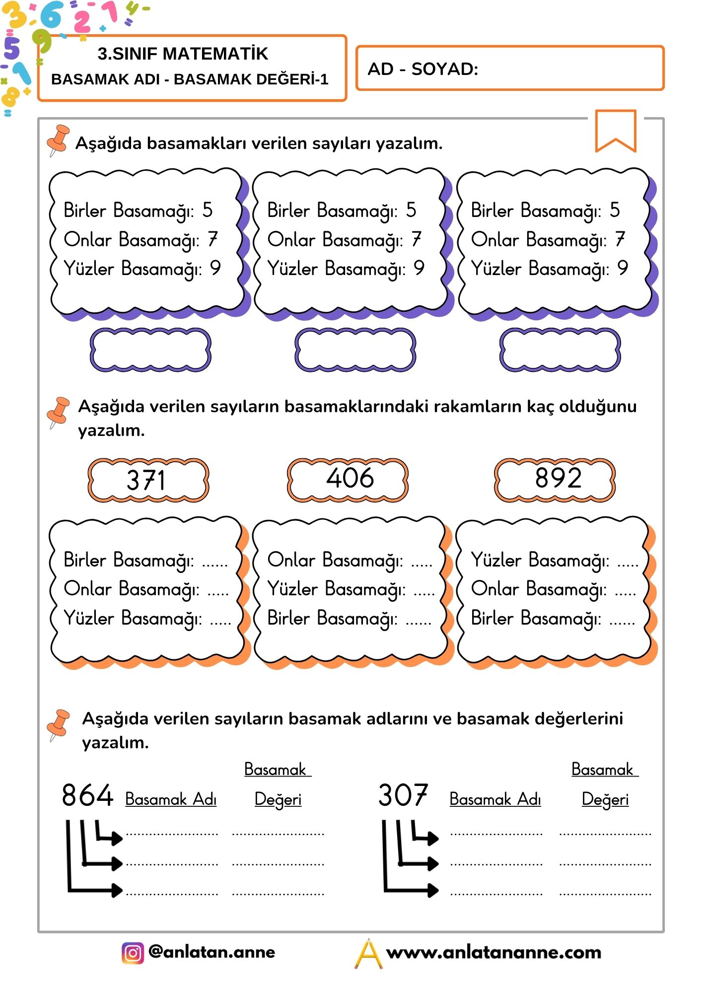 3. sınıf matematik