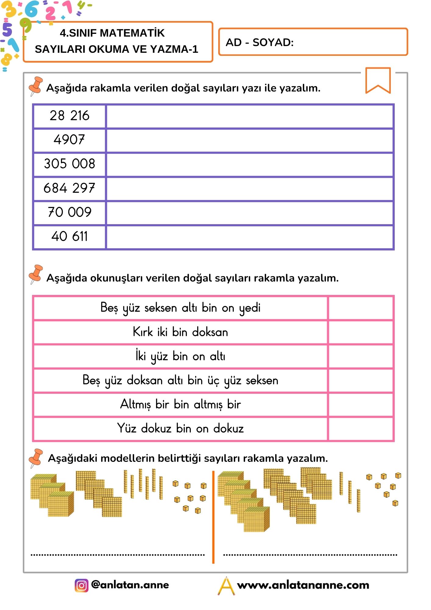 4. sınıf matematik