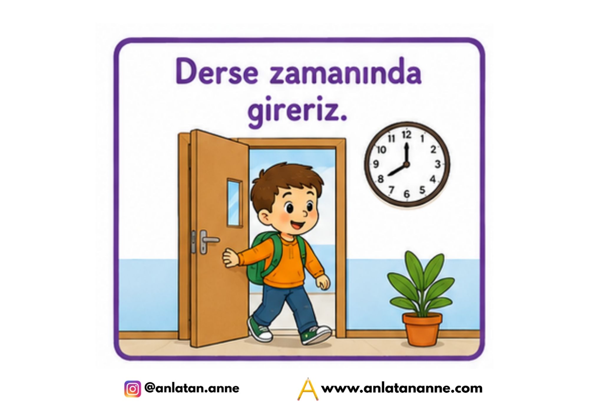 sınıf kuralları pano kartları